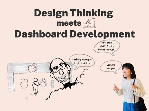 Design Thinking Meets Dashboard Development